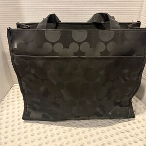 Disney Black Mickey Mouse Diaper Bag